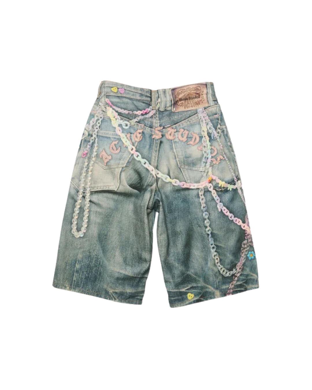 Acne Studios 1981 Trompe L'oeil Jorts