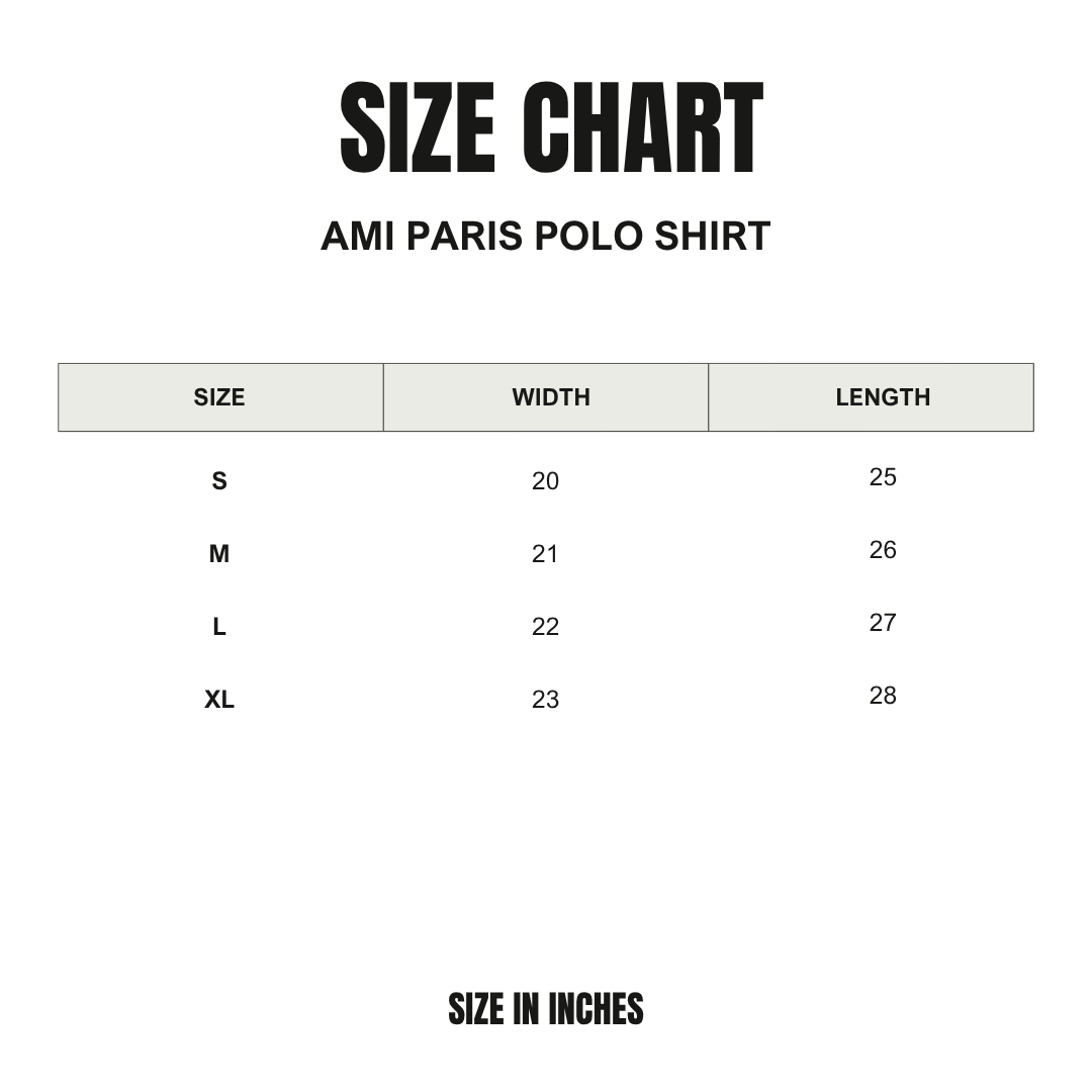 Ami Paris Logo Polo Shirt