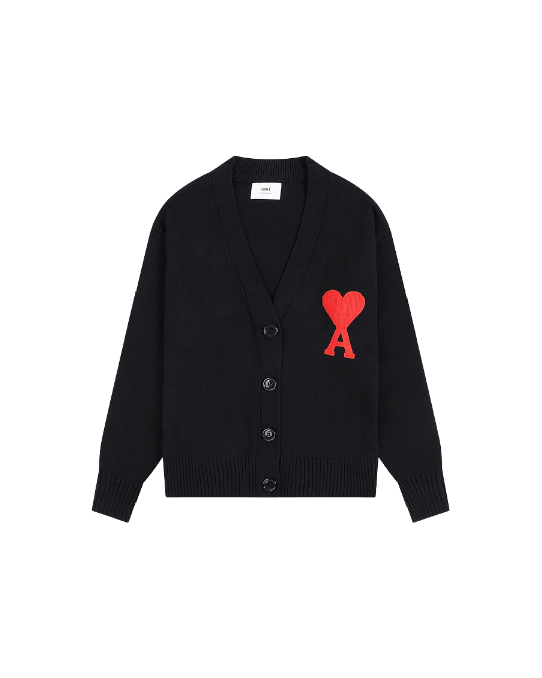 Ami Paris Knitted Cardigan