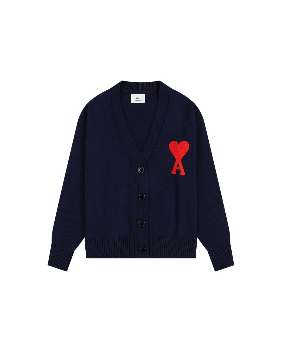Ami Paris Knitted Cardigan