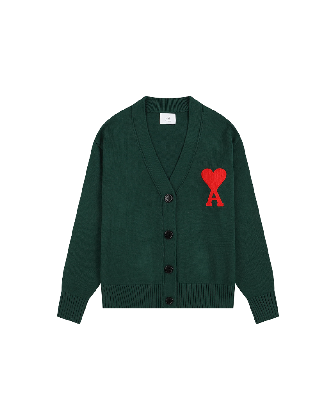 Ami Paris Knitted Cardigan
