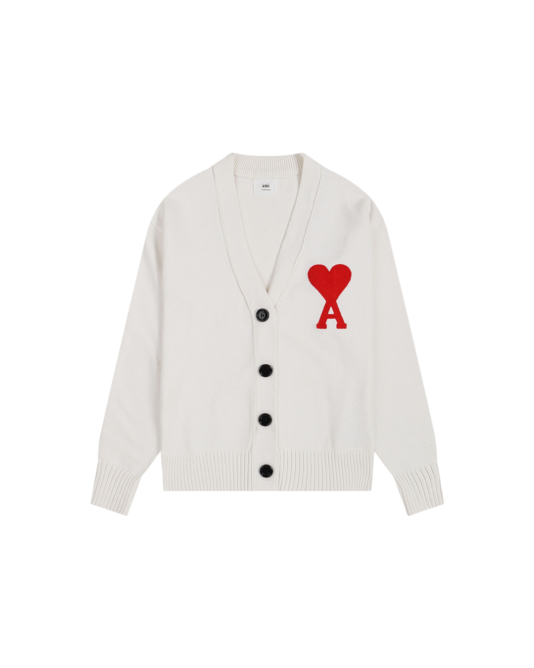 Ami Paris Knitted Cardigan