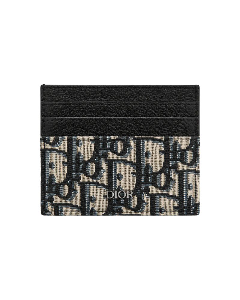 Dior Oblique Jacquard Cardholder