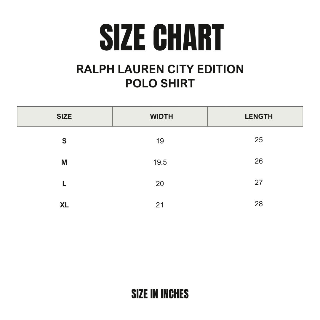 Ralph Lauren City Edition Polos