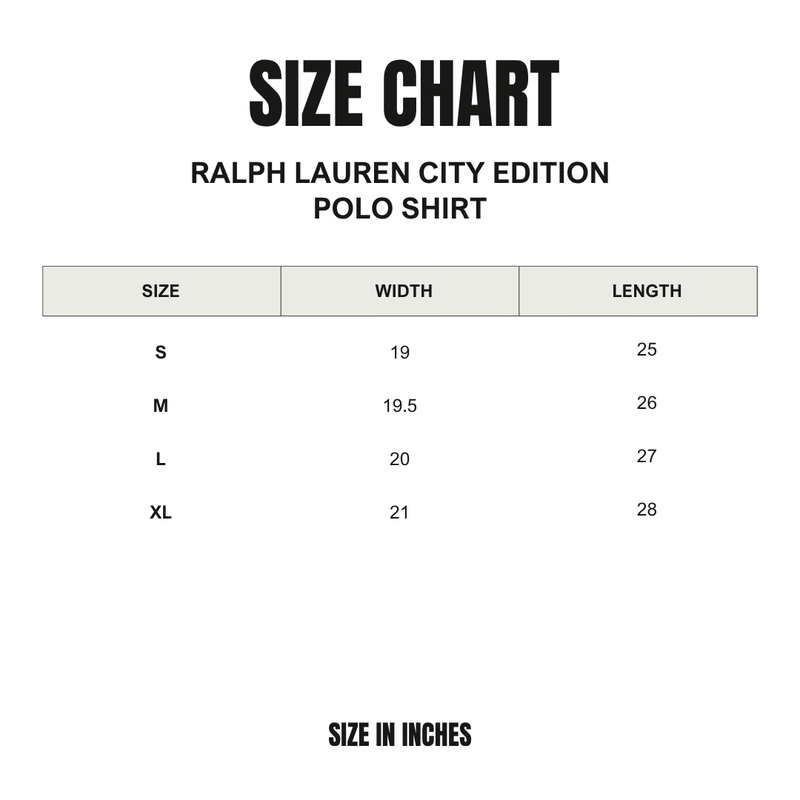 Ralph Lauren City Edition Polos