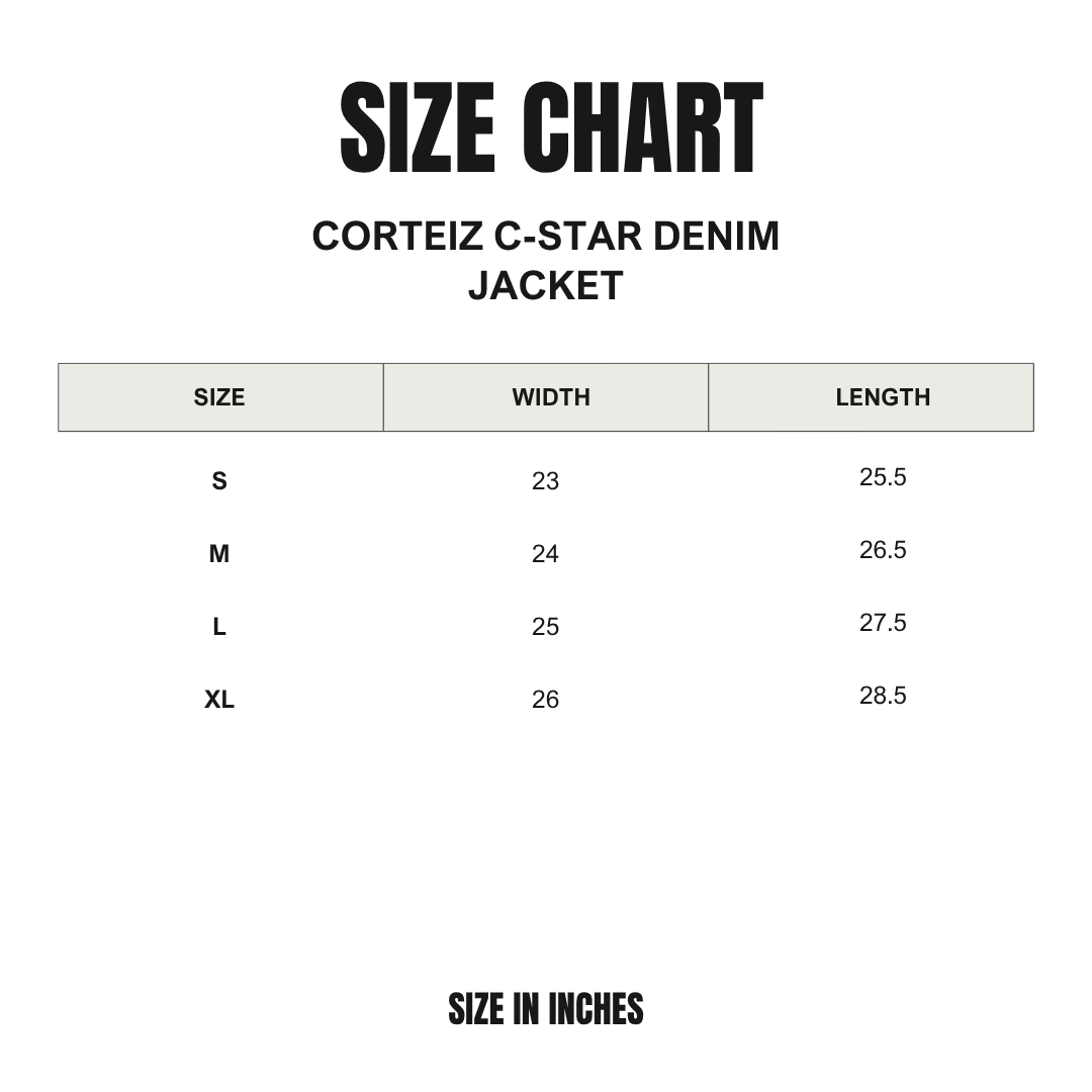 Corteiz C-Star Denim Jacket