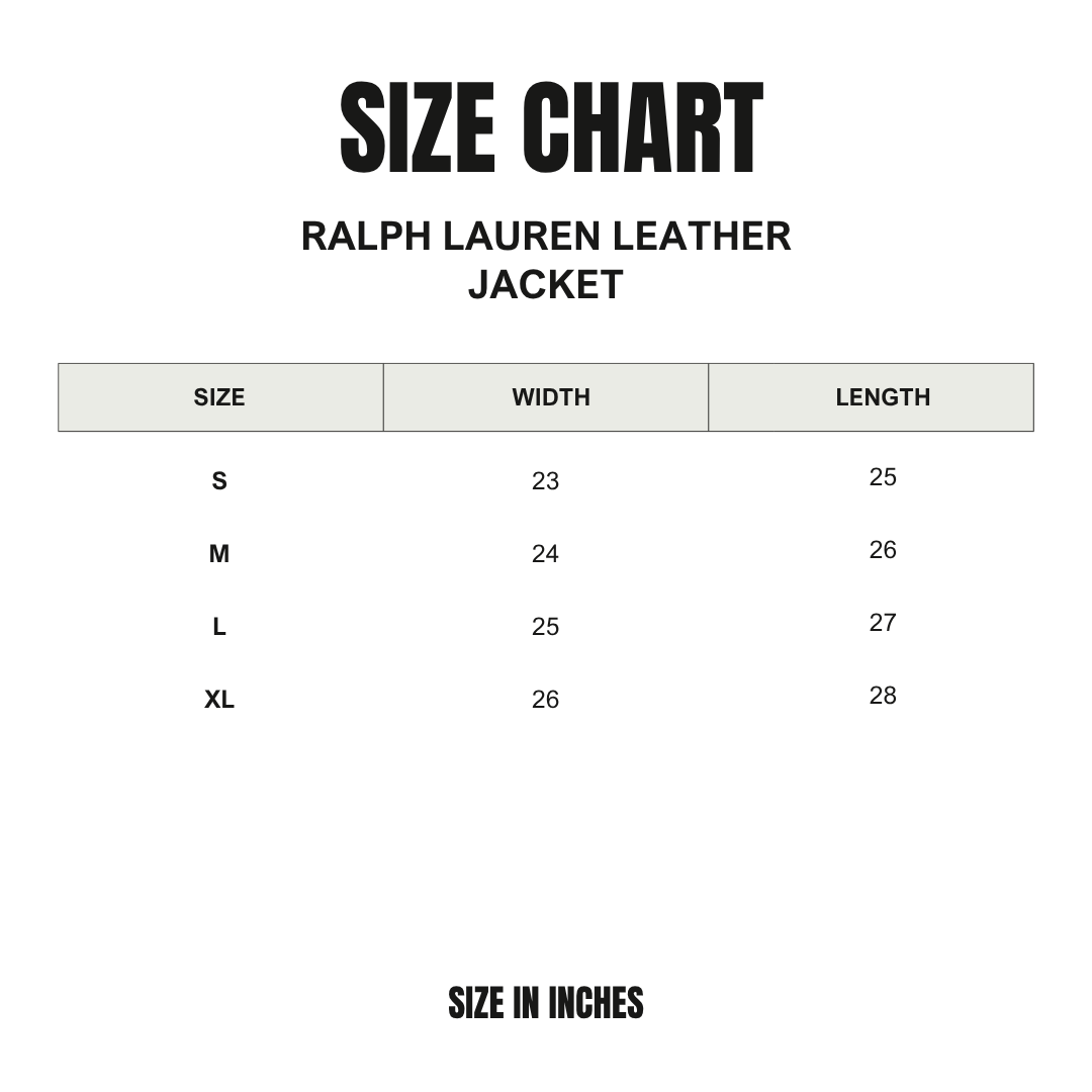 Ralph Lauren Leather Jacket
