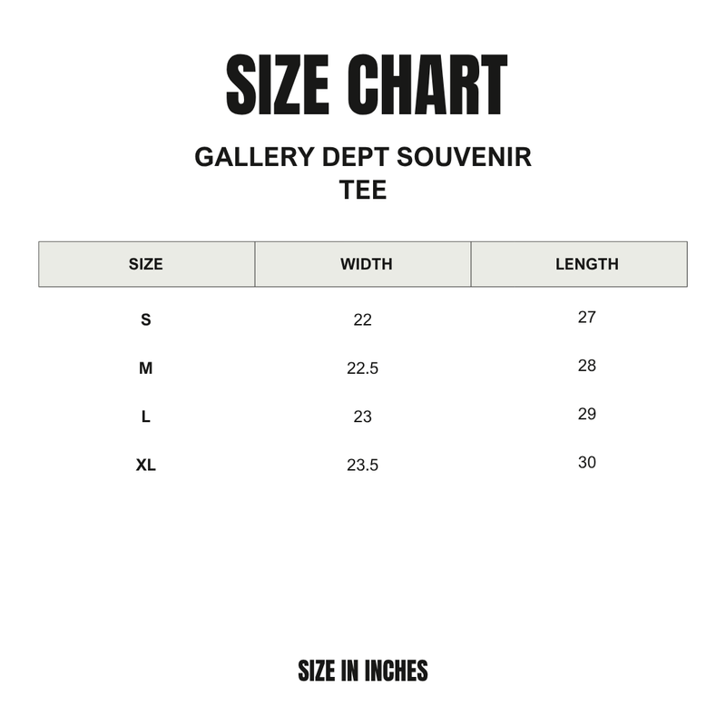 Gallery Dept Souvenir Tee
