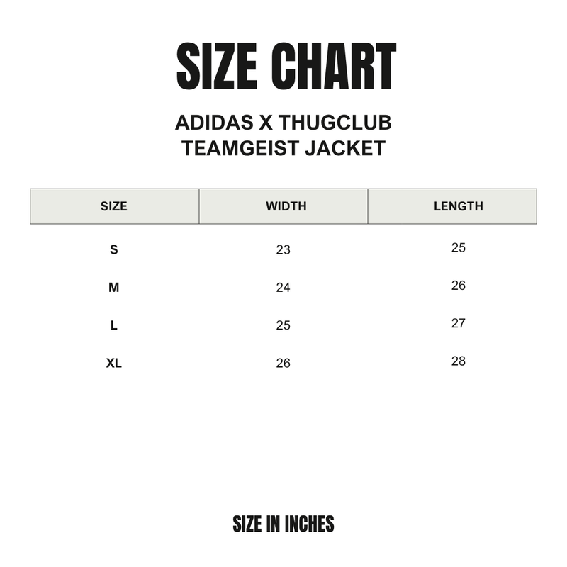 Adidas x Thug Club Teamgeist Jacket