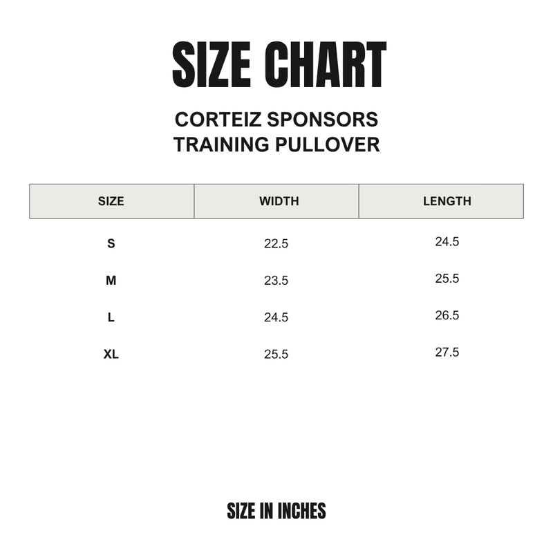Corteiz Sponsors Training Pullover